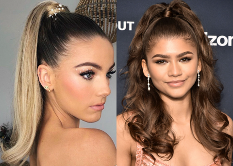 high ponytail hair styles