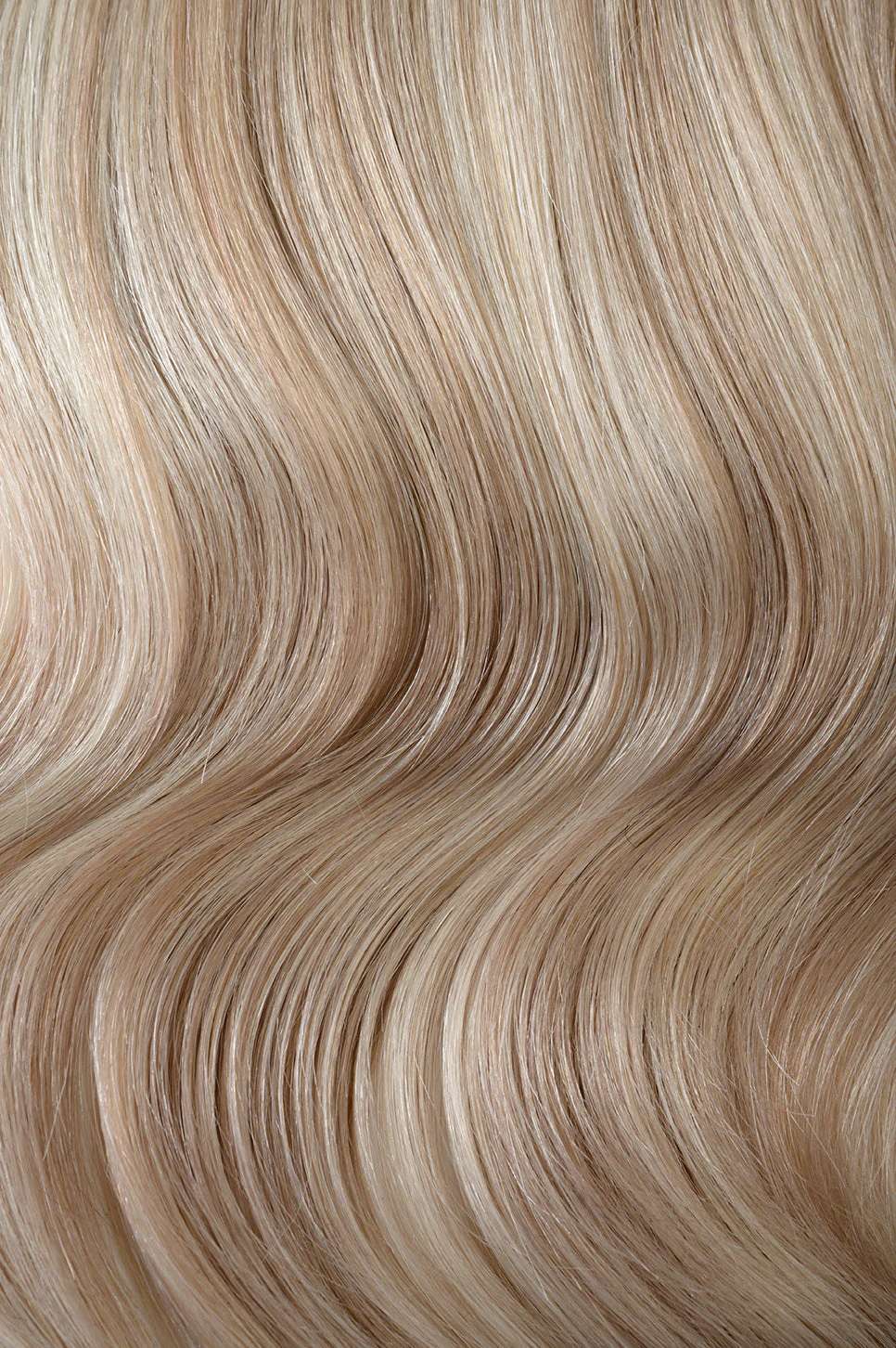 18/60 Pearl Ash Blonde Highlights Ultra Seamless Tape In Extensions - AU  Superior Hair