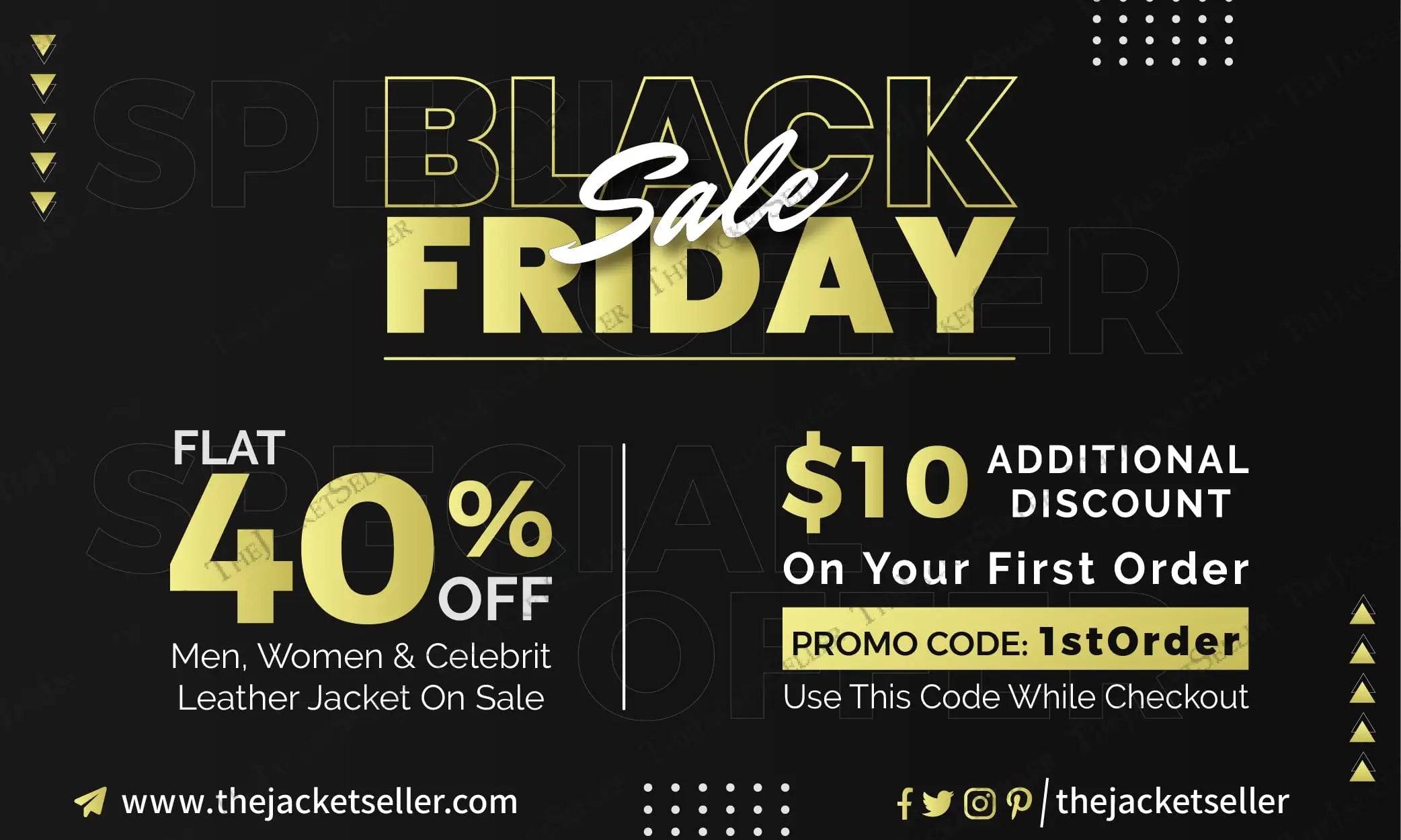 Men's and Women Leather Jackets on Black Friday Sale