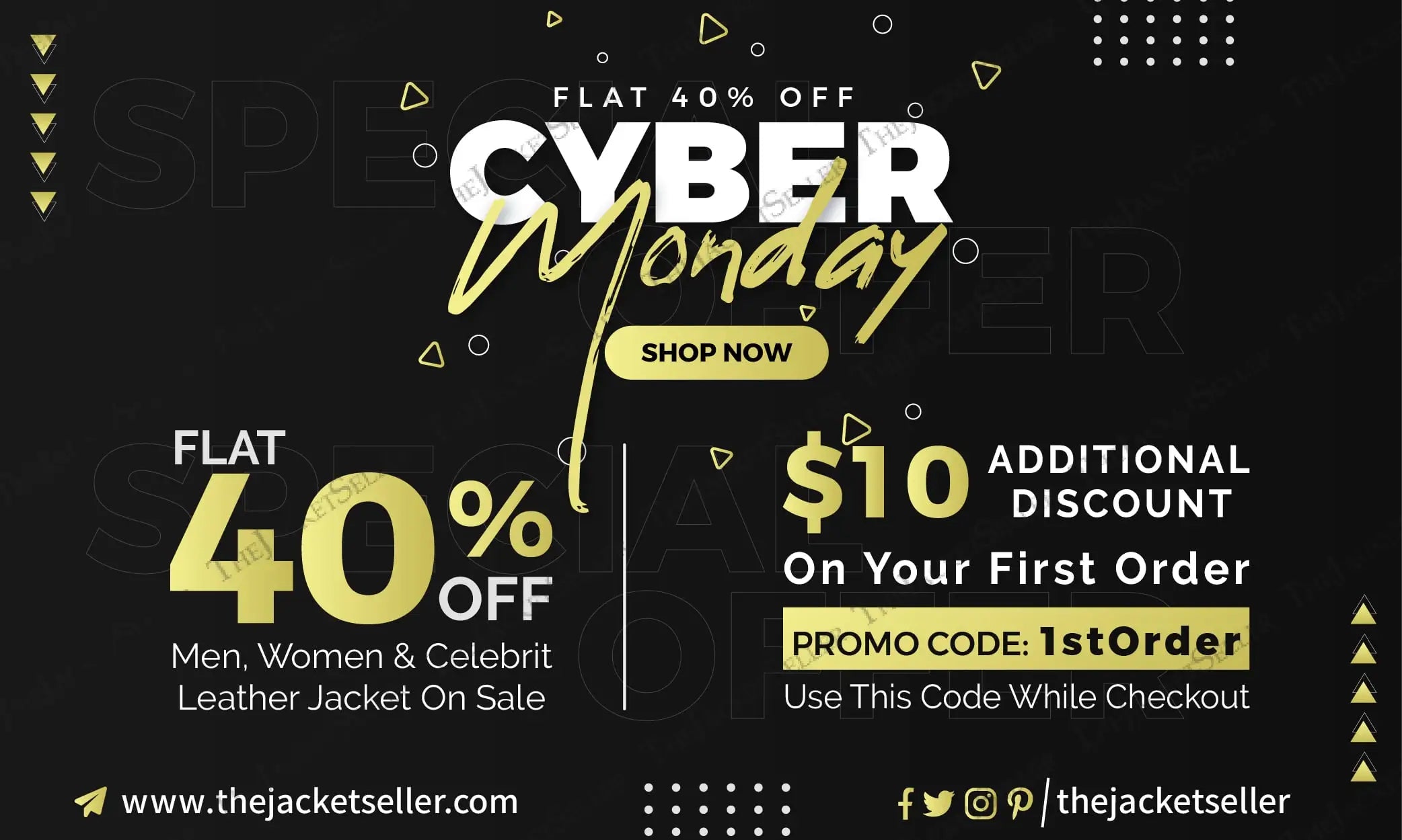 Cyber ​​Monday Sale für Herren und Damen Lederjacke