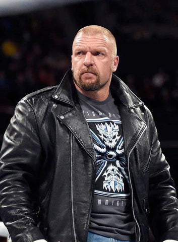 WWE TRIPLE H LEATHER JACKET