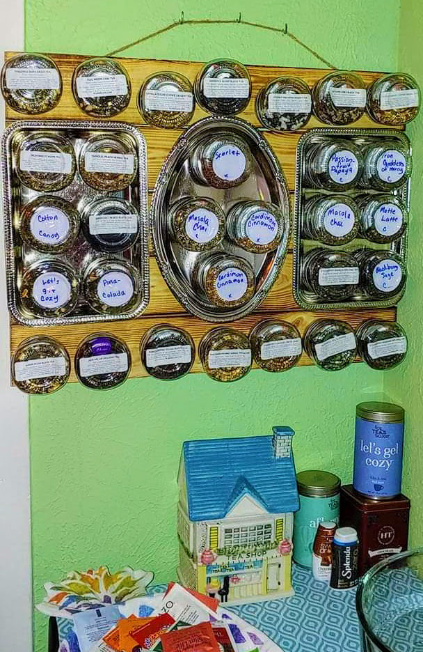 Frugal DIY Tea Organization – Let's Live and Learn