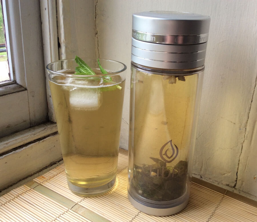 Mist Iced Tea Pitcher 50oz  Iced Tea Brewer for Loose Leaf Teas