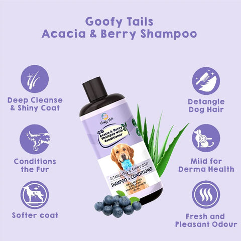 Acaciaand Berry Clean Dog Shampoo