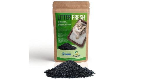 Goofy Tails activated charcoal for cat litte