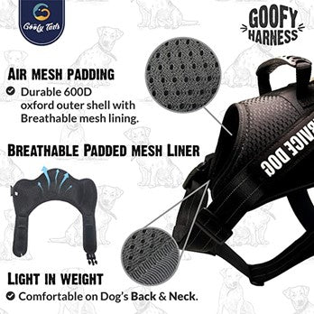 light padded harnesses for dogs