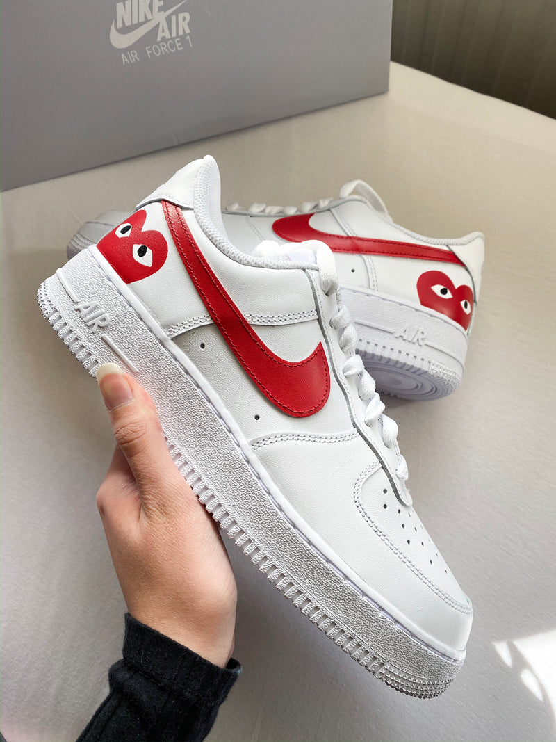 CDG rood - Nike 1 Fearless Clothing
