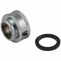 Plumb Pak Dual Threaded Faucet Aerator Hose Adapter 3/4"
