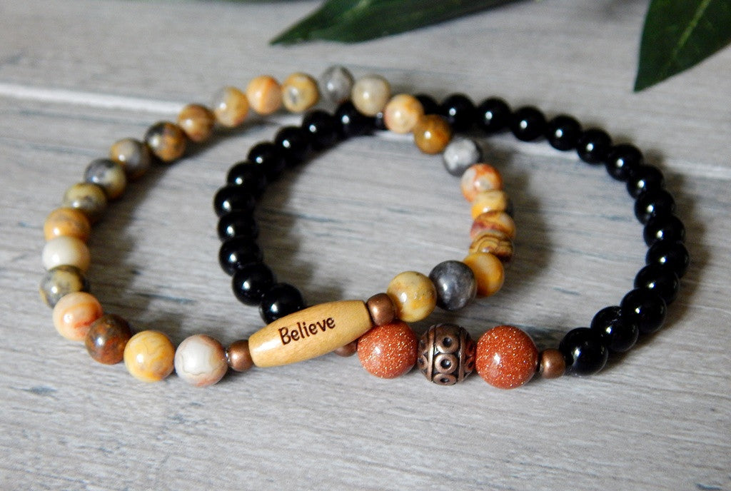 Believe Inspirational Beaded Bracelet | Stone River Jewelry ...