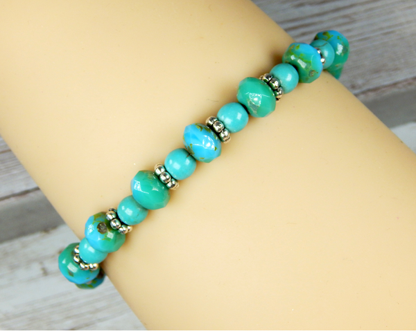 Buy Turquoise Bracelet Online In India  Etsy India