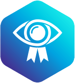 eye medal icon