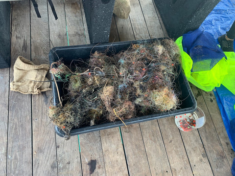 Debris collected from the Pier Clean-up 2022