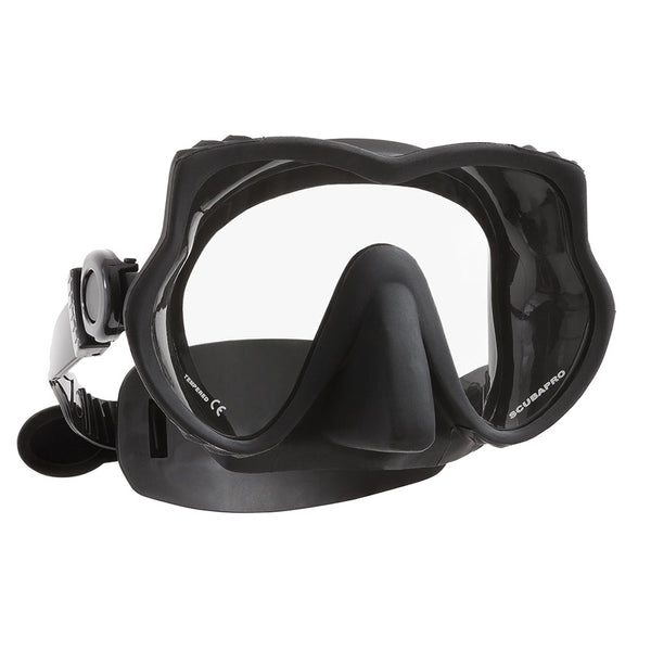 Scubapro Synergy 2 Trufit Dive Mask w/ Comfort Strap Black/Silver