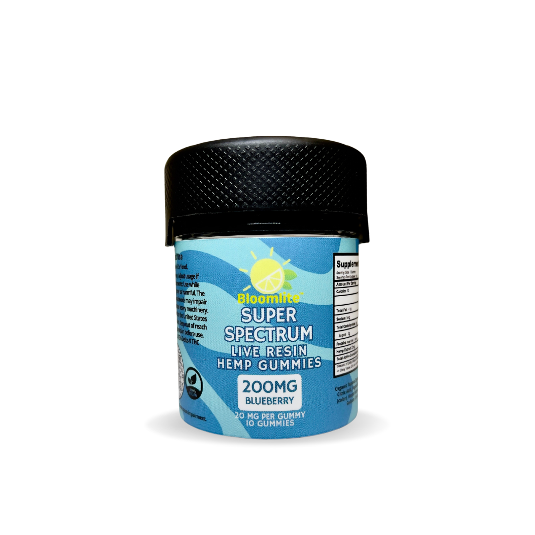 200mg Super Spectrum Live Resin Gummies