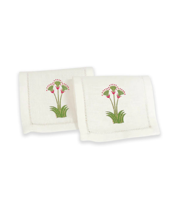 Buy NILE LOTUS COCKTAIL NAPKINS (Set of 6) Online