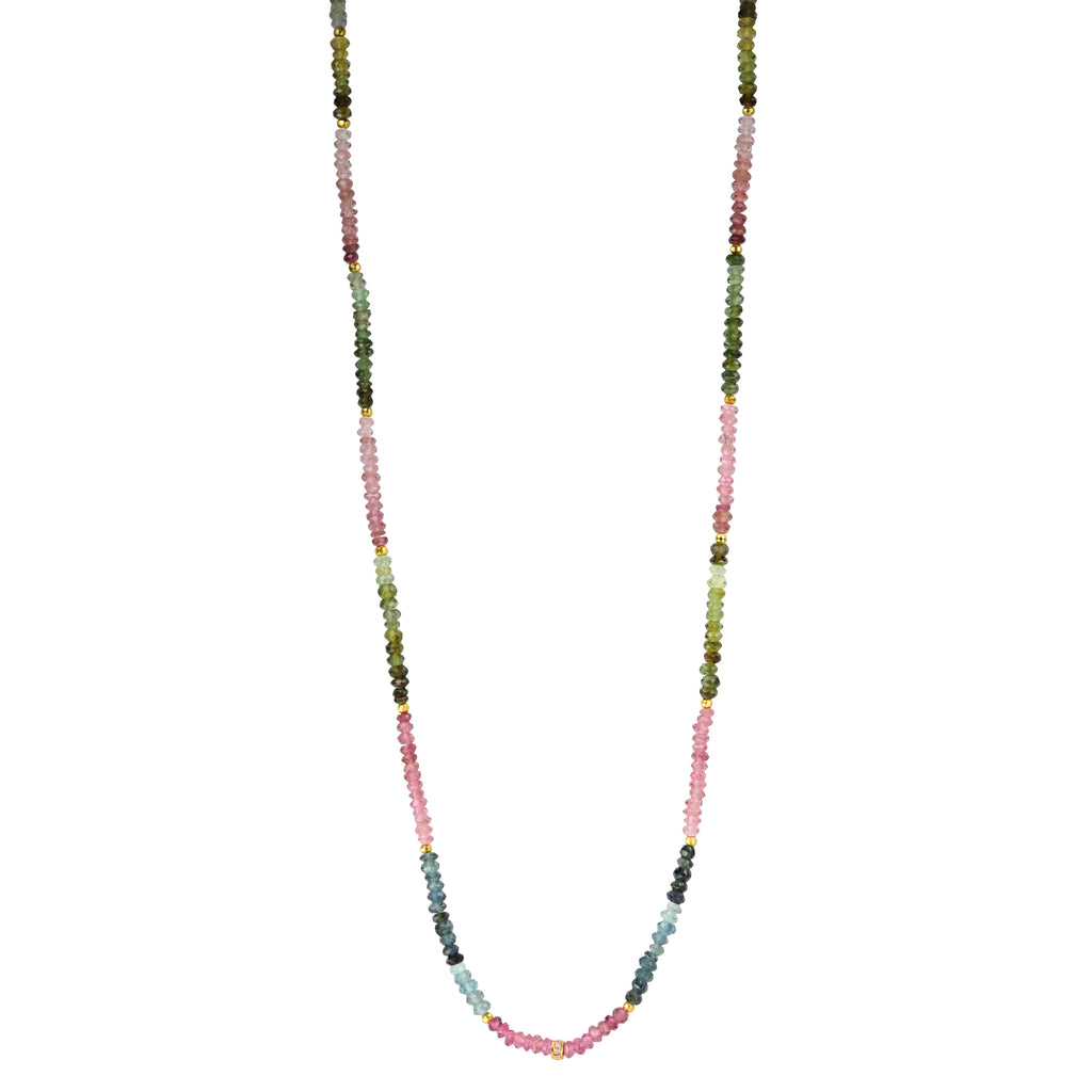 Chrysoprase Long Beaded Necklace