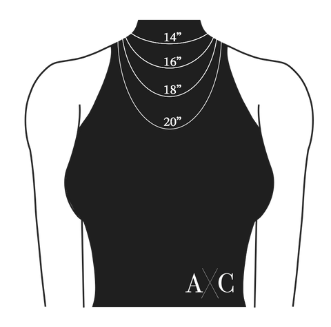 Necklace size guide