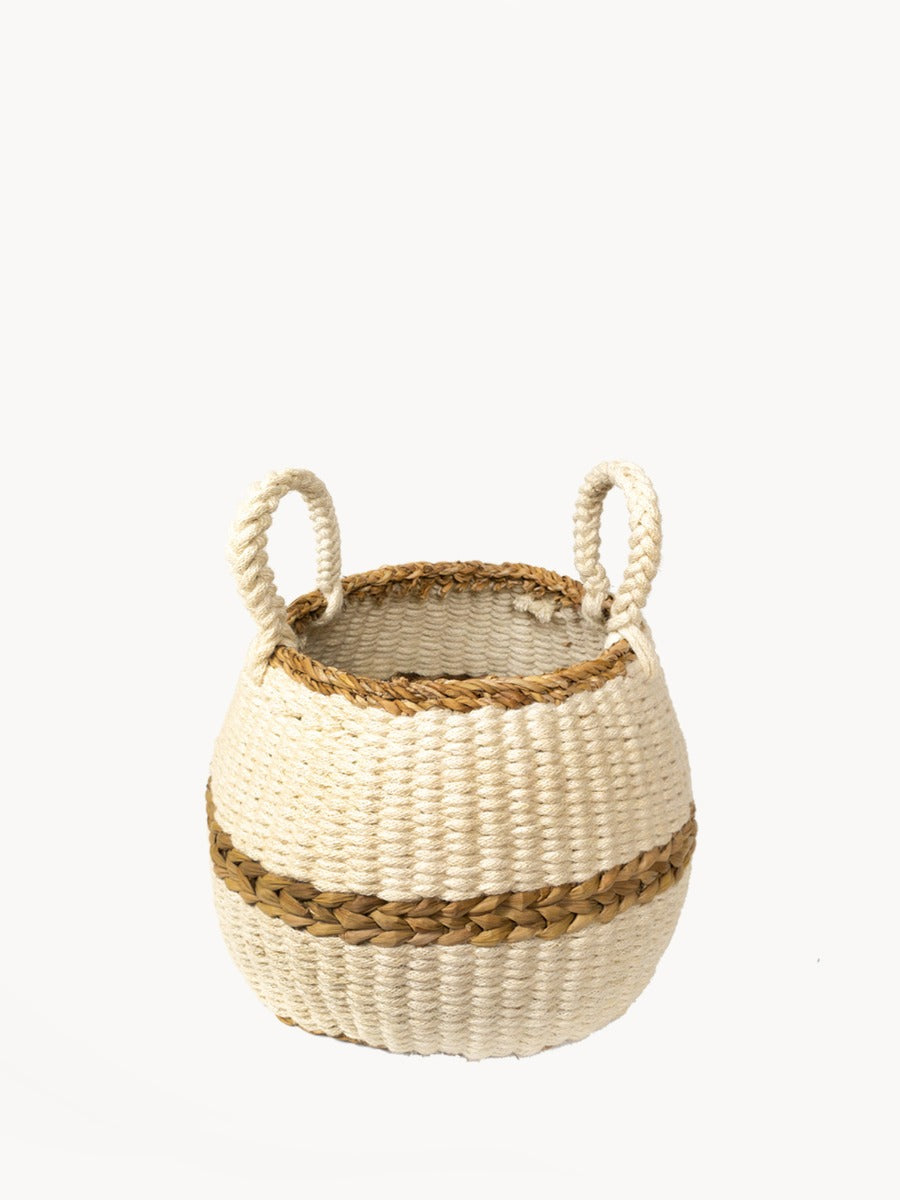 Ula Blanco Basket - agora goods