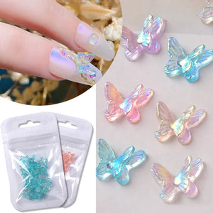 Auroras Butterfly 3D Nail Art Decoration - TOP COPIA 