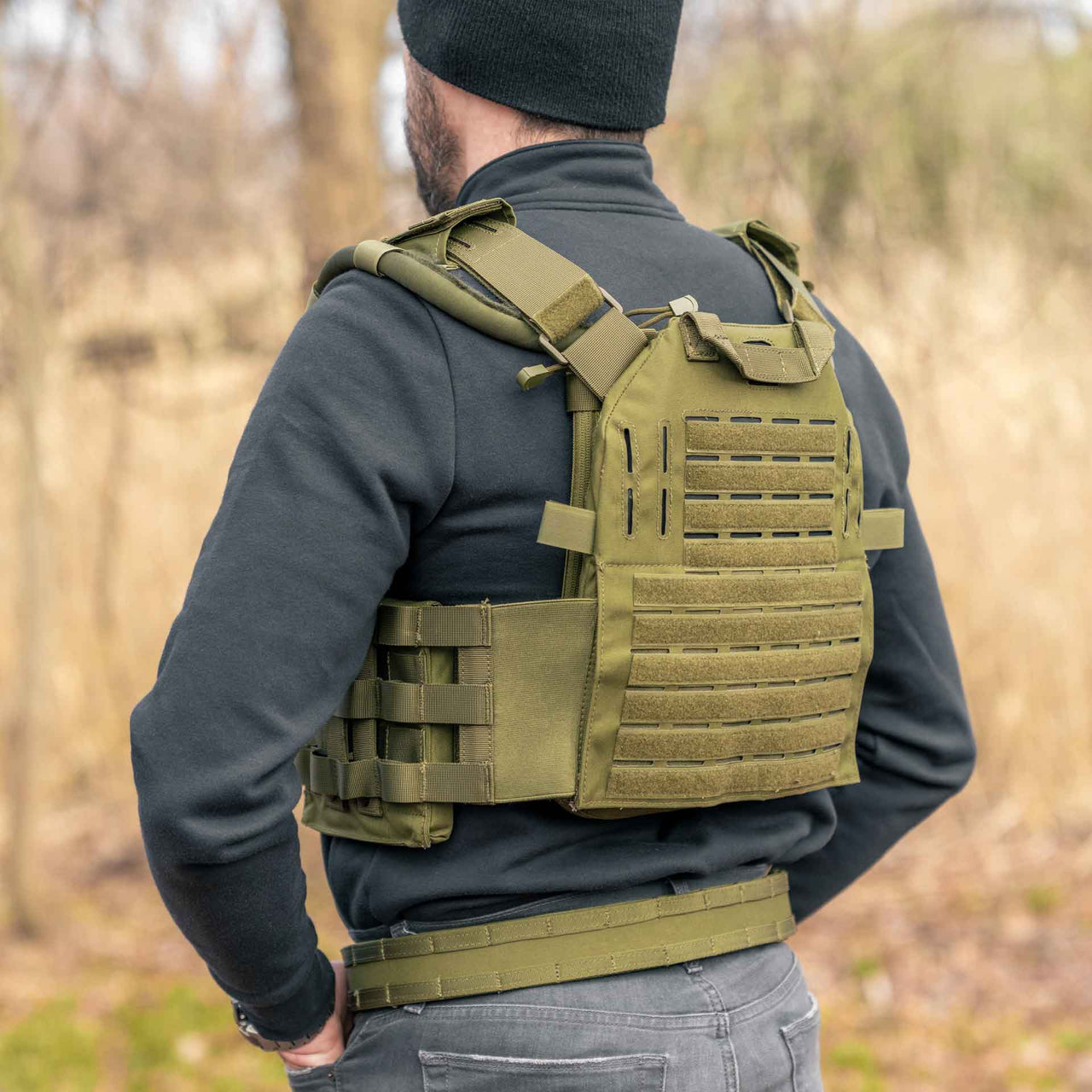 Malinois Modular Plate Carrier Package OD Green | Shield Concept