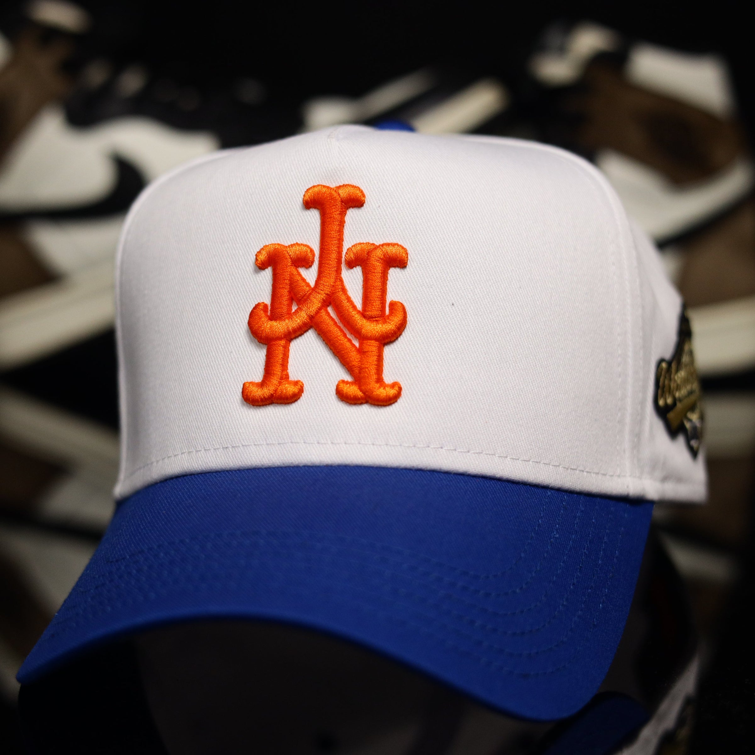 mets 5 panel hat