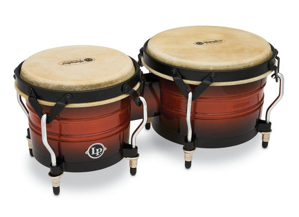 Latin Percussion Matador Custom Wood Bongo - M301-VSB - New Open