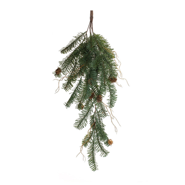 Melrose Pinecone Berry Twig Garland (Set of 2) 