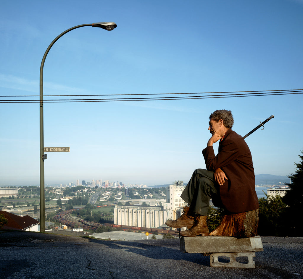 Jeff Wall, The Thinker, 1986, Transparency in lightbox, 211.0 x 229.0 cm © Jeff Wall