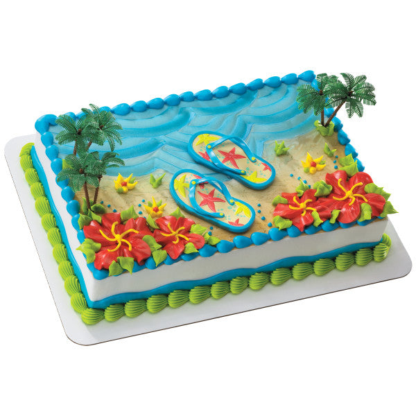 Customizable Summer Flip Flop Cake | Mexicantown Bakery