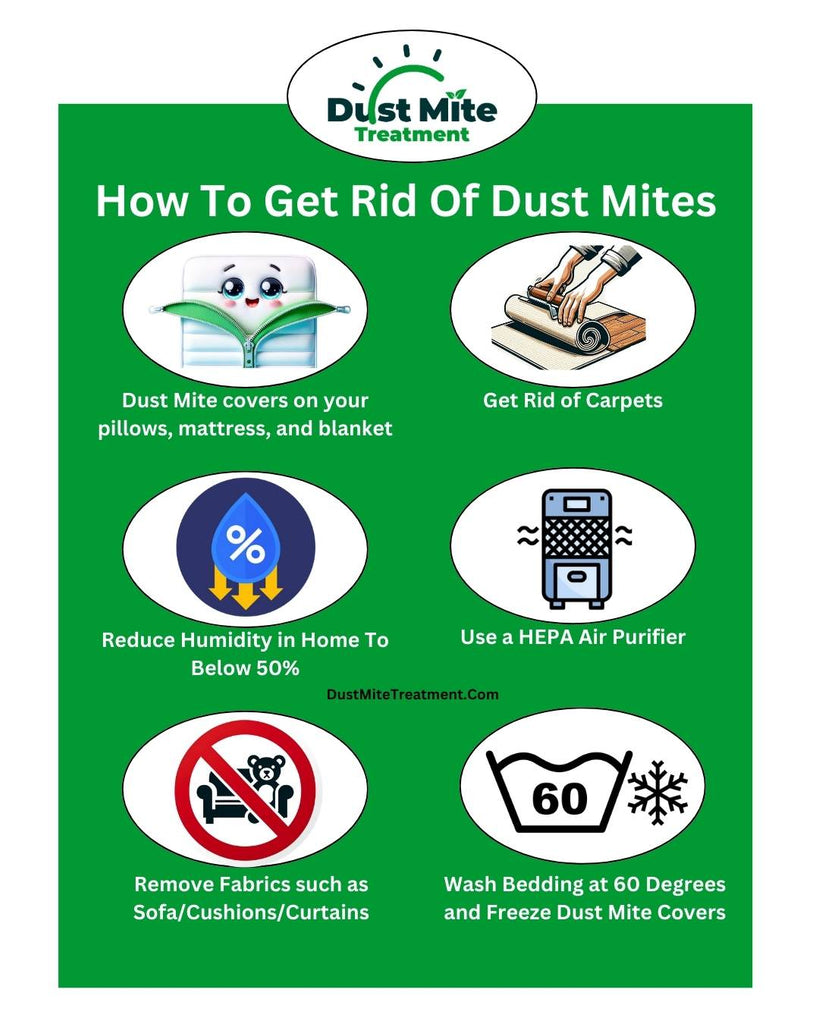 Image of 6 ways to get rid of dust mites