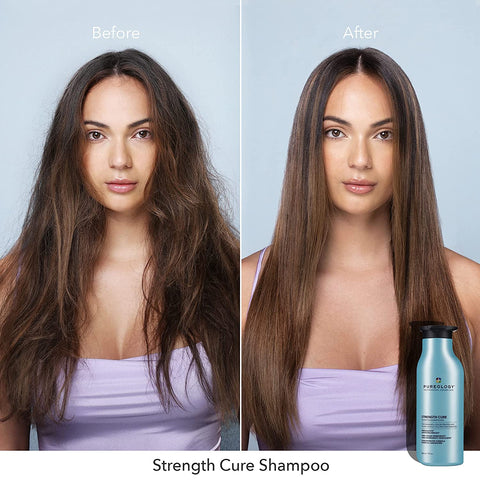 Pureology Strength Cure Shampoo Review pureology hydrate shampoo, pureology purple shampoo and more | Boutique Deauville Blogs blog