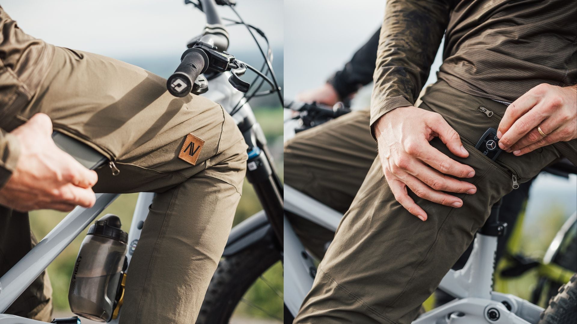 Versatile and Functional: Gravity 1.2 MTB Pants Featuring Secure Storage Options and Adjustable Fit, Ideal for Diverse Mountain Biking Adventures.