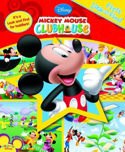 Disney Mickey Mouse Clubhouse (Little First Look and Find) Hardcover ...