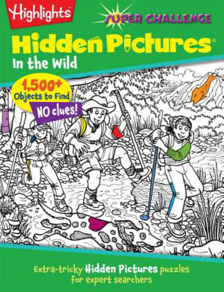 Hidden Pictures in the Wild Bookseller USA