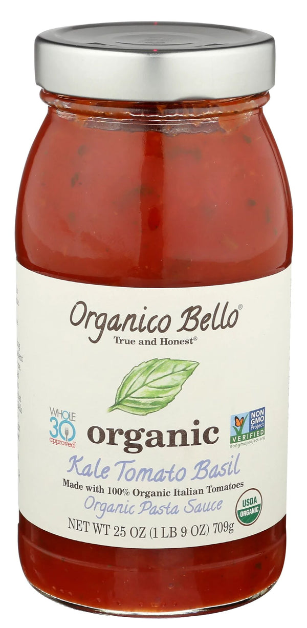 Organico Bello No Sugar Added Organic Pizza Sauce 16 oz