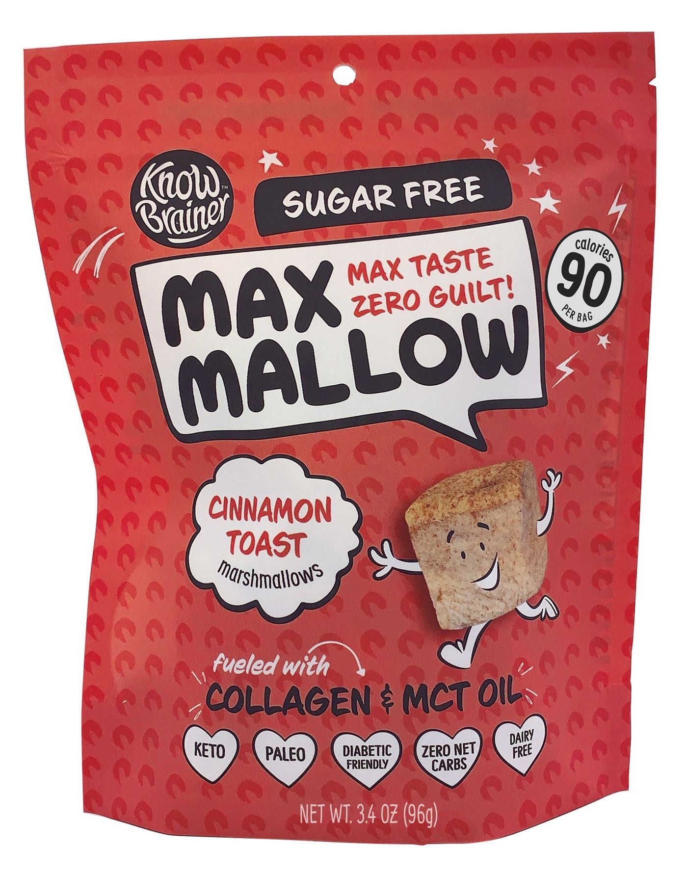 Know Brainer Foods Max Mallow Sugar Free Marshmallows