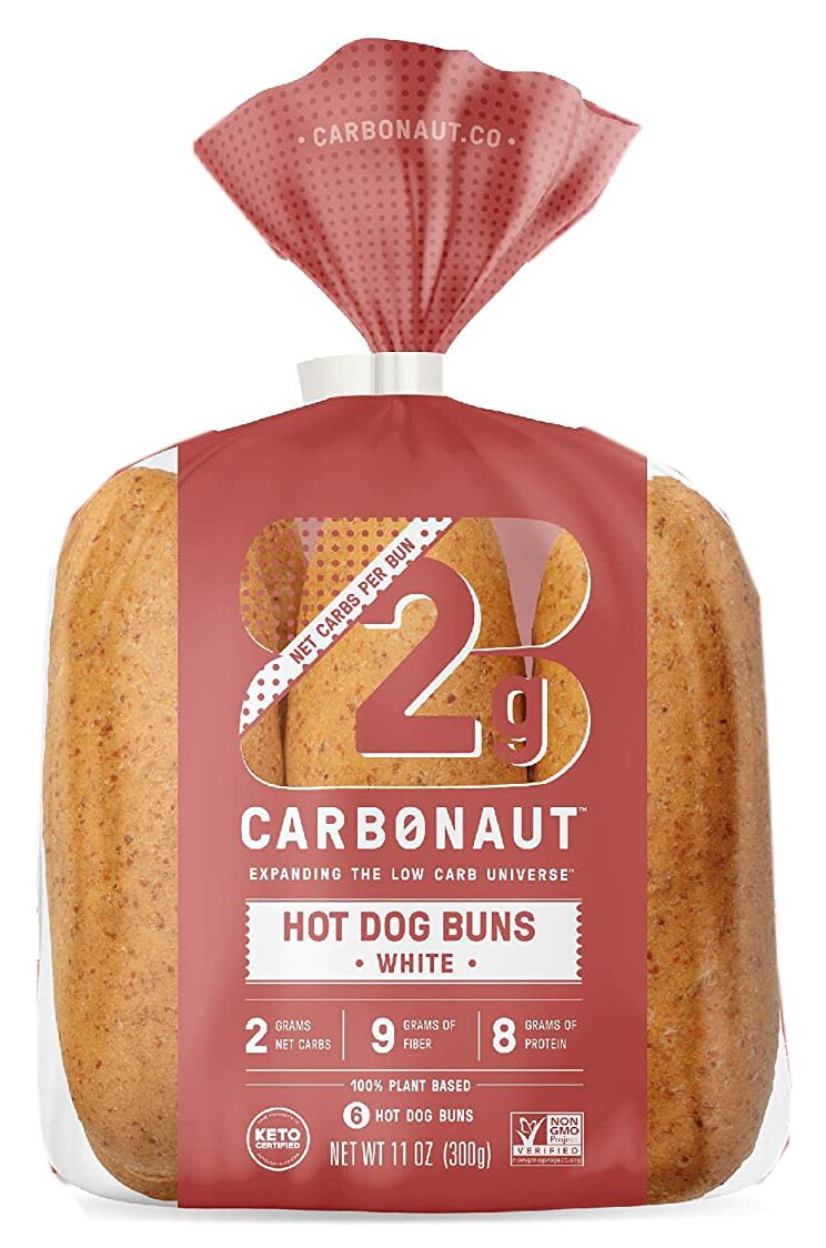 Carbonaut Low Carb Hot Dog Buns 6 buns