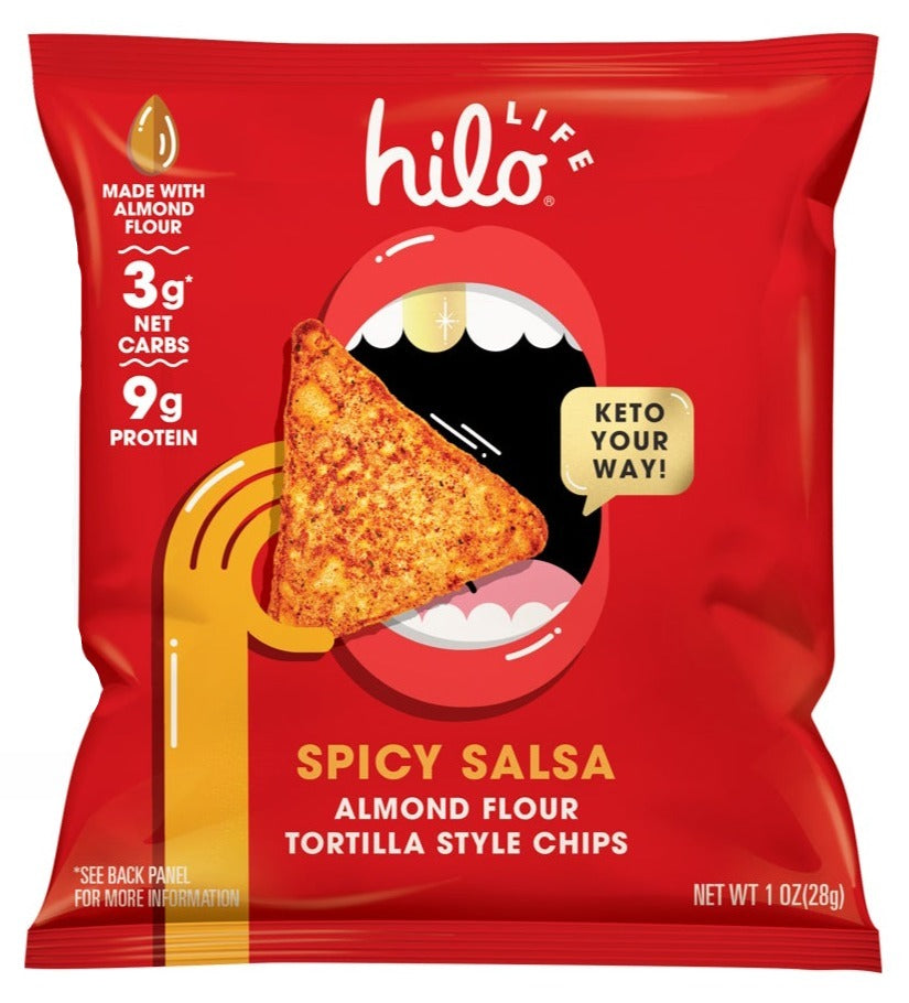 Hilo Life Snacks Almond Flour Tortilla Style Chips 1 oz