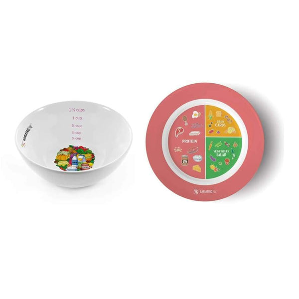 MARS WELLNESS 2 Pack 10 Portion Control Plate MyPlate Proven Method f –  Mars Med Supply