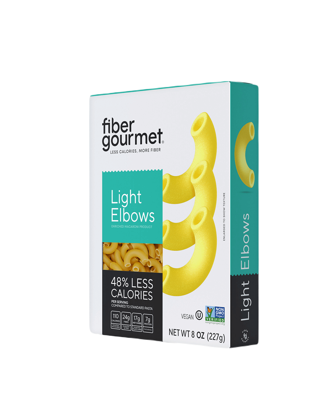 fiber gourmet light pasta shapes penne