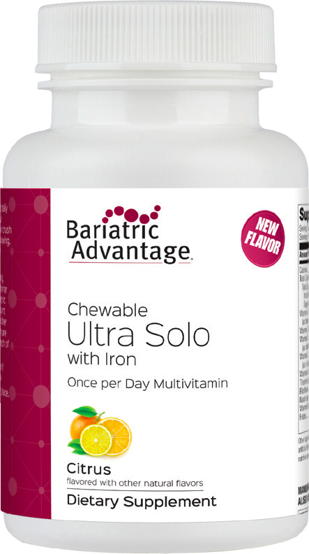 Bariatric Advantage Ultra Solo One Per Day Multivitamin Chewable Wit 8639