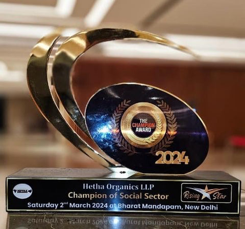 Hetha The Champion Award 2024 by Samadhan and MSME group
