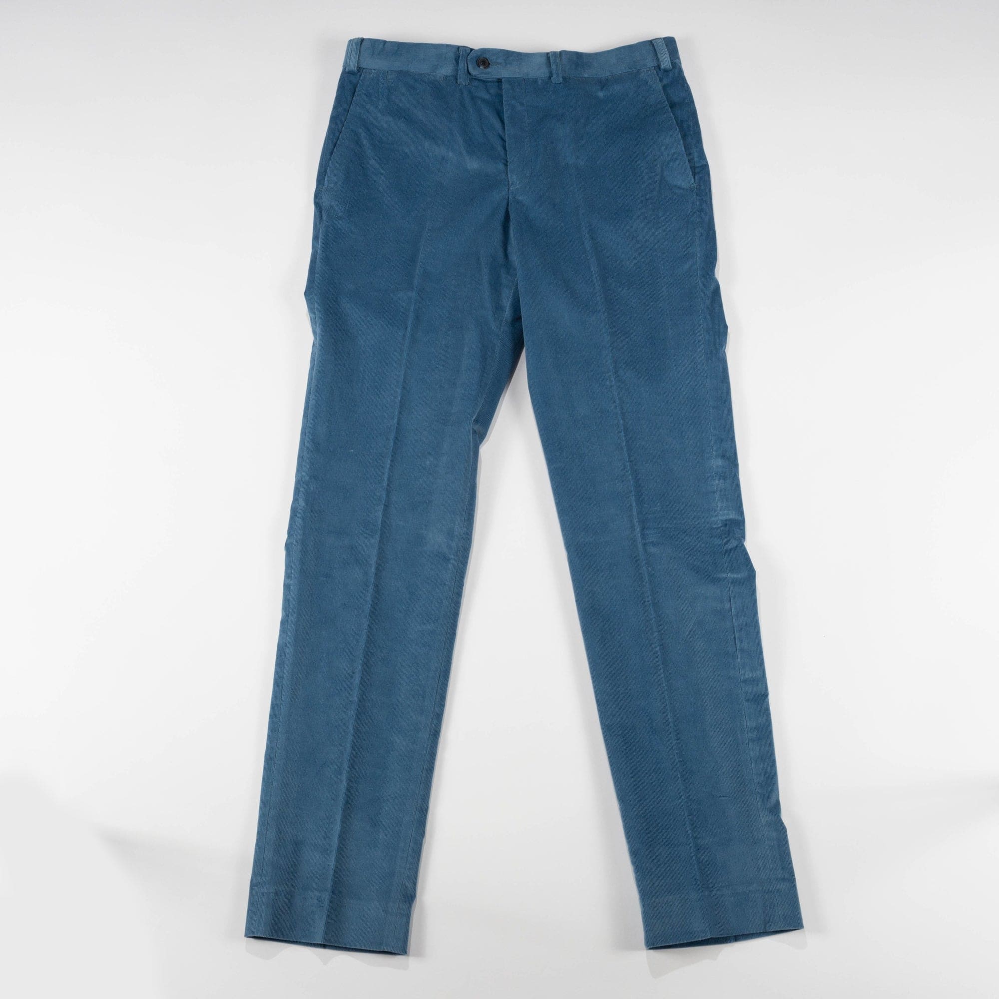 blue cotton corduroy trousers 901849