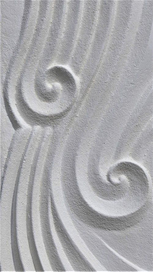 Smooth Sand Ripple wall sculpture – Boldstone