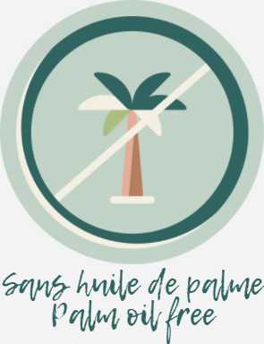 Sans huile de palme - Palm oil free