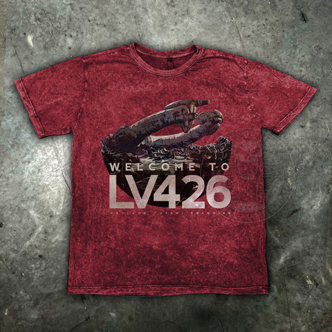 Aliens - Planet Lv-426 - Jurassic Park Men T Shirt