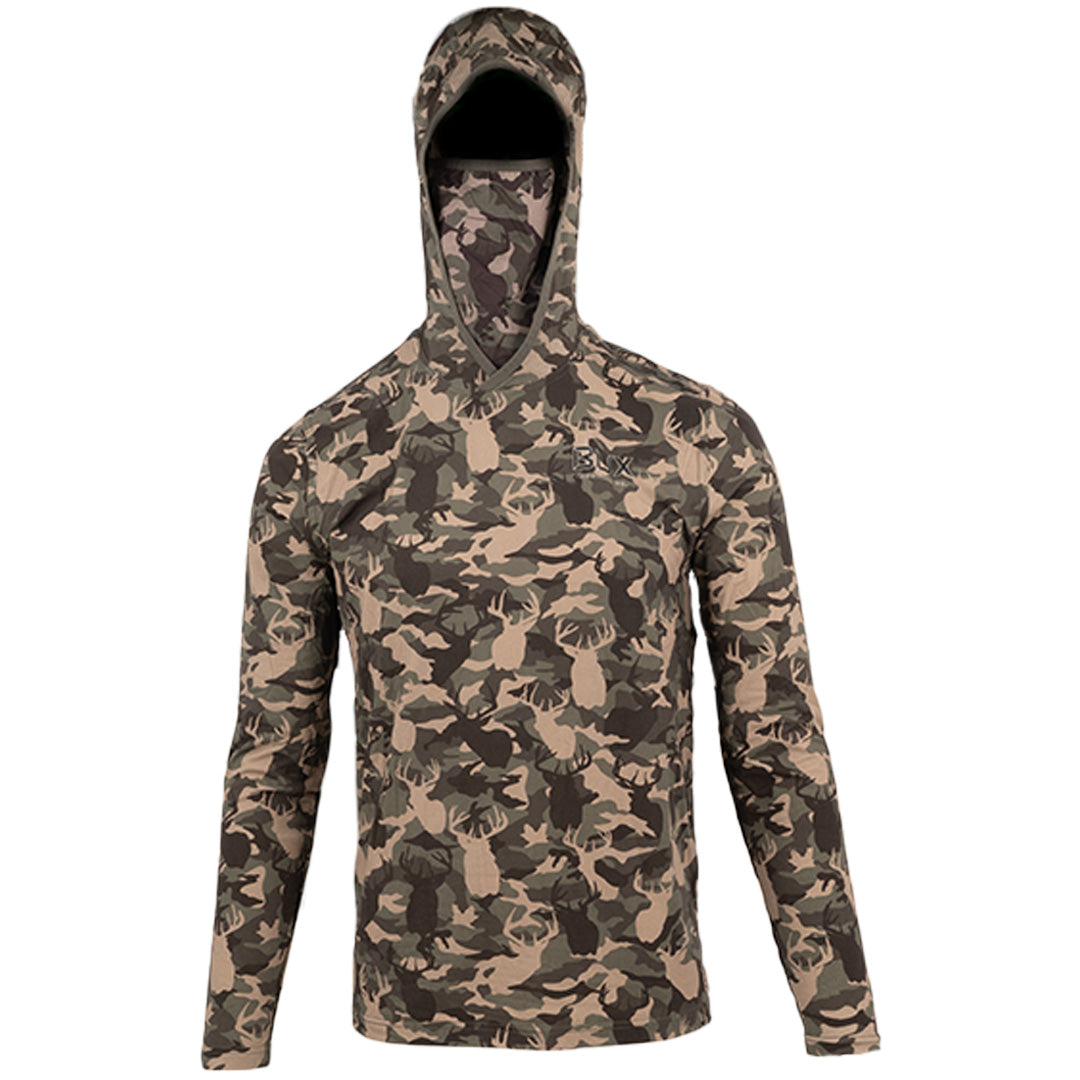 Cross Thermal Hoodie in Washed Army – SVRN
