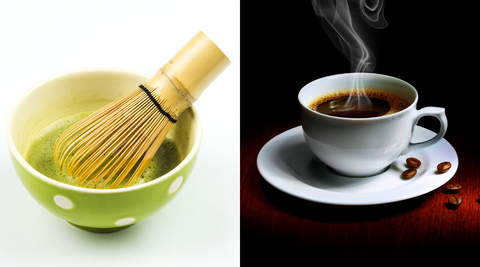 Matcha vs. Café: ¿Cuál tiene más cafeína?