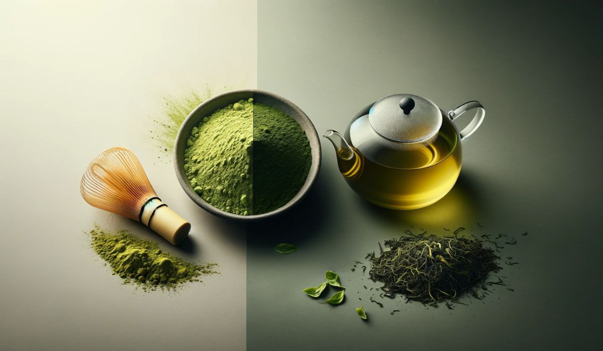 Polvo de té verde Matcha japonés de alta calidad. ¿Qué es?