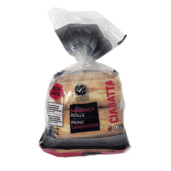 Take and Bake artisan sandwich rolls